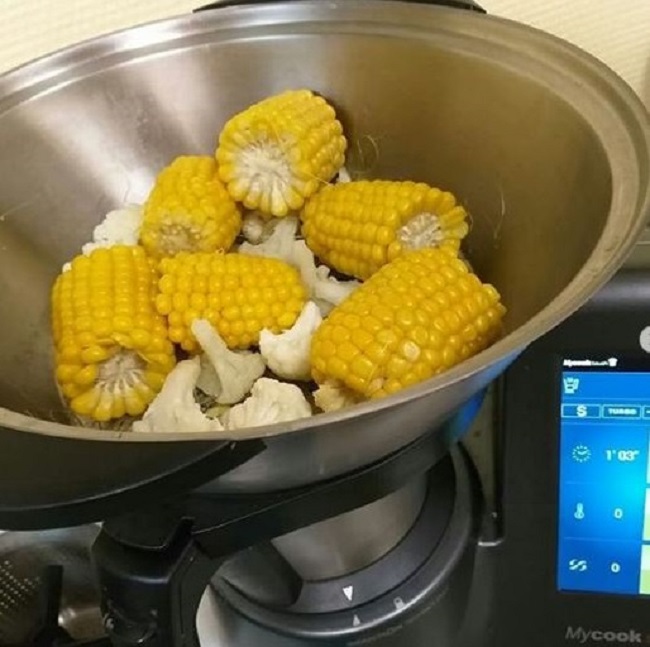 кукуруза приготовленная на пару